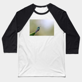 Green Violetear Hummingbird - Costa Rica Baseball T-Shirt